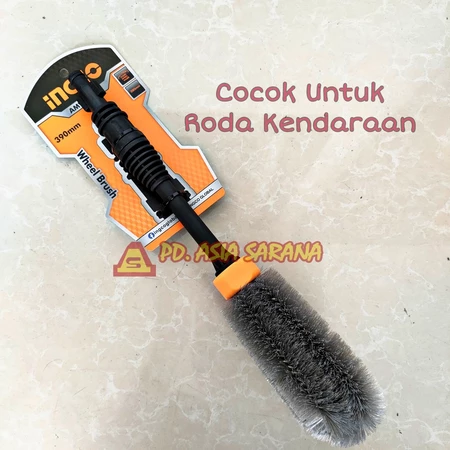 Sikat Cuci Velg Roda Ban Mobil Jet Cleaner INGCO AMWB1781 Wheel Brush