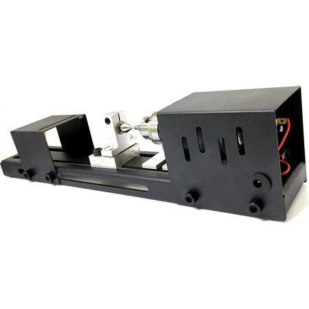 Mesin Bubut Kayu 80w Mini Lathe Bench Wood Kerajinan Putar DIY LXGD-CC