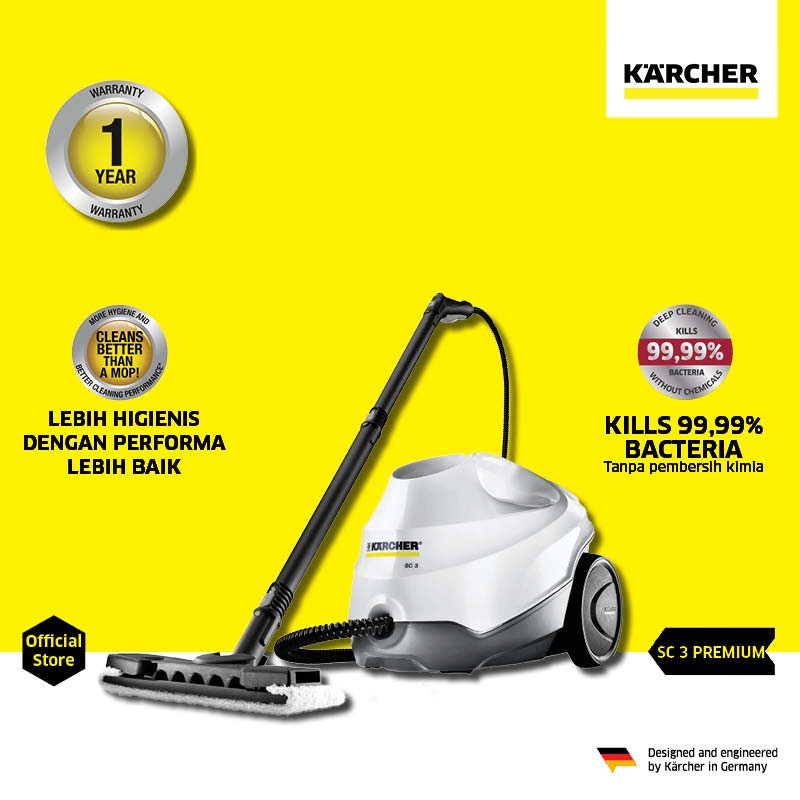 Karcher SC 3 EasyFix Premium *EU Steam Cleaner (white)