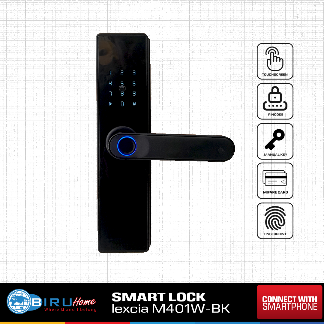 SMART LOCK LEXCIA M401W-BK