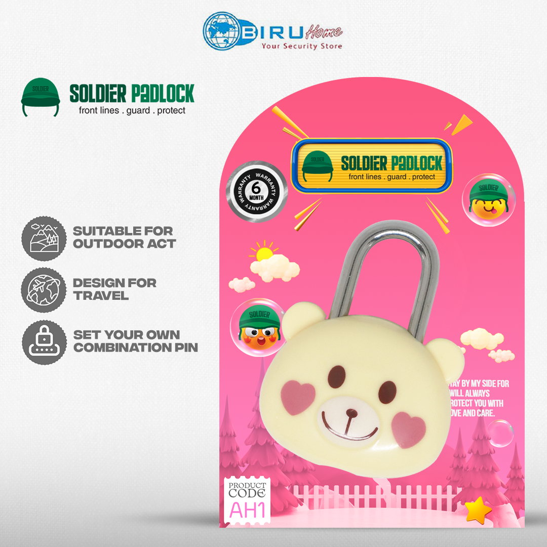 soldier padlock ab2