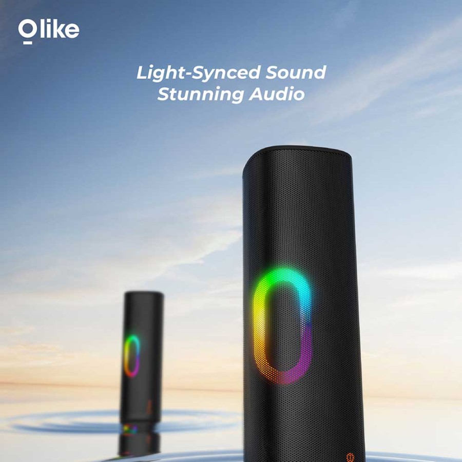 OLIKE SPEAKER BLUETOOTH PORTABLE STEREO TWS WIRELESS RGB LED SV1