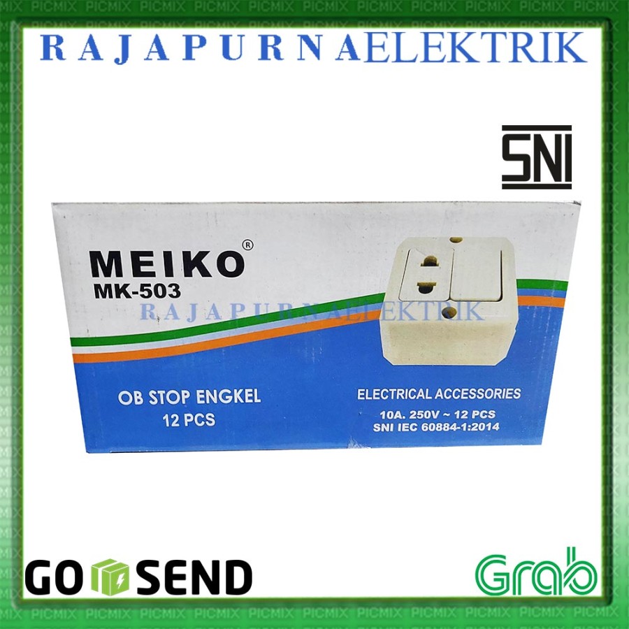 Saklar Engkel Stop colokan OB Outbow MEIKO SNI