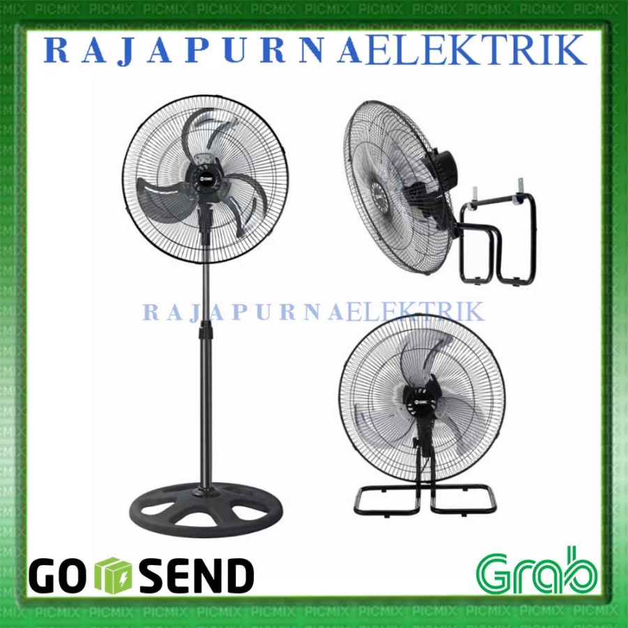 Kipas angin 3 in 1 tornado GMC 18" in industrial fan 3in1 SNI Garansi