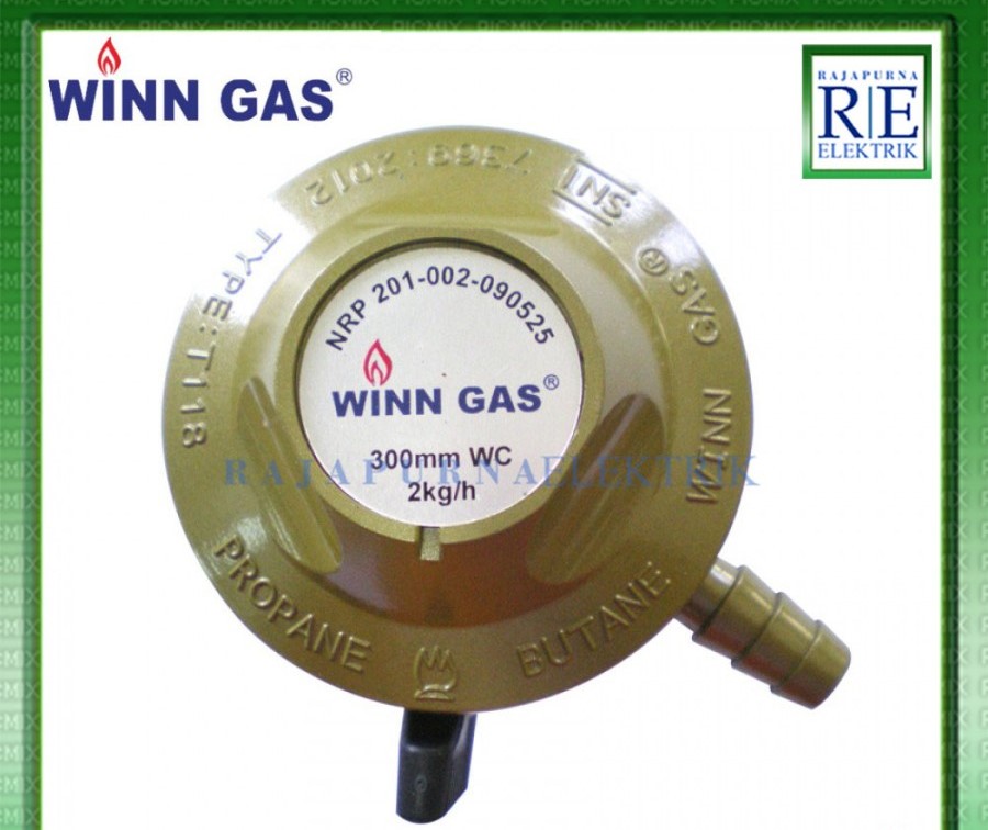 WINN GAS REGULATOR Kompor Gas W-118M METER TEKANAN RENDAH