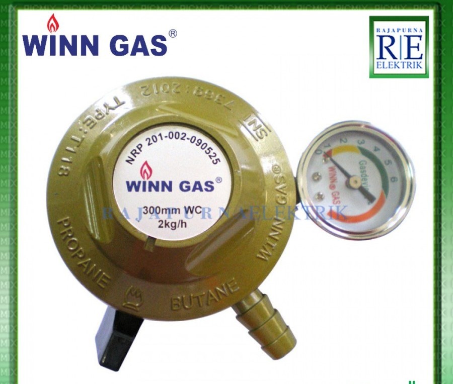WINN GAS REGULATOR Kompor Gas W-118M METER TEKANAN RENDAH