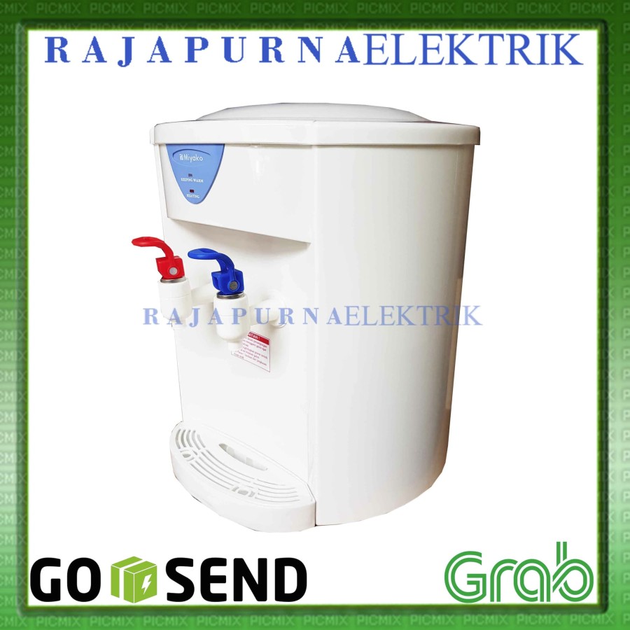 Dispenser Miyako WD 186 H / Dispenser Air Galon Hot & Normal SNI - Putih