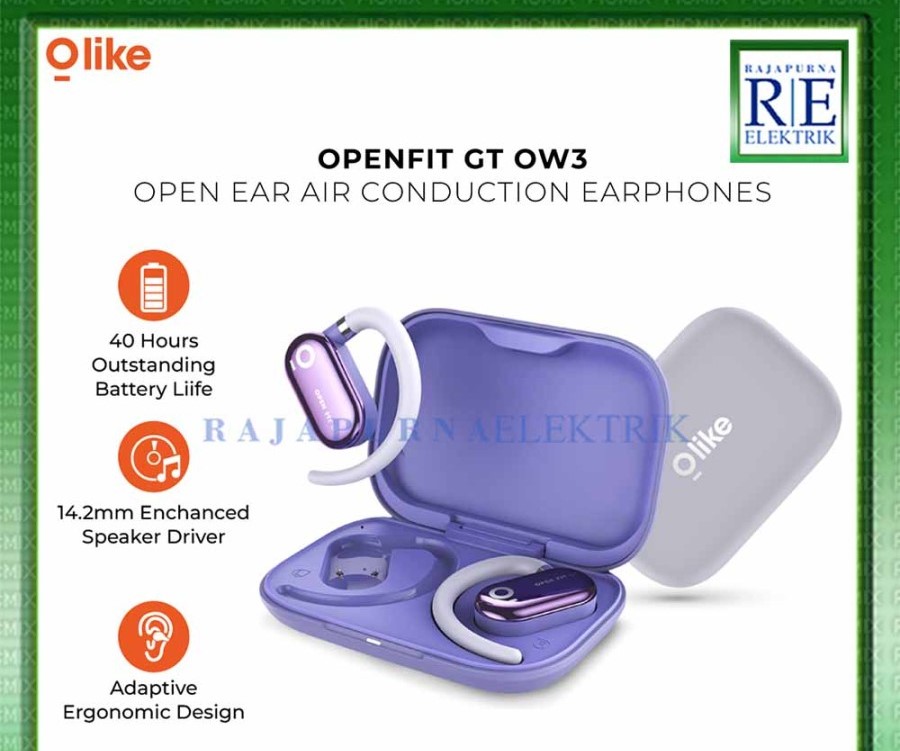 OLIKE TWS Wireless Open Ear Bluetooth Earphone OPENFIT GT OW3 ORIGINAL