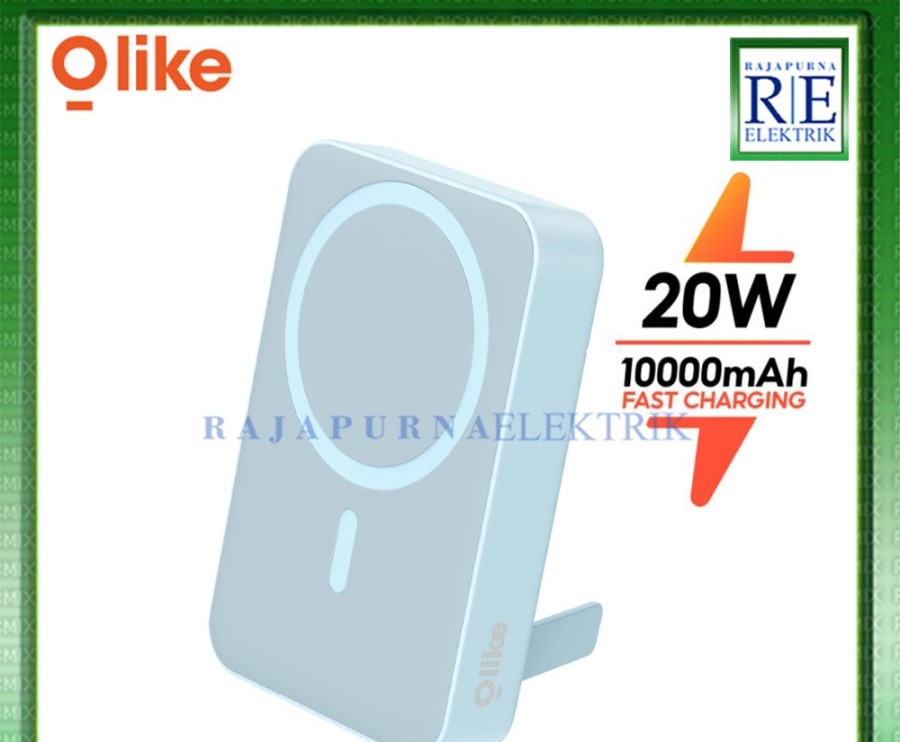 OLIKE Wireless Powerbank P302 Magnetic Magsafe 20W Fast Charging Type C PD 10000mAh 