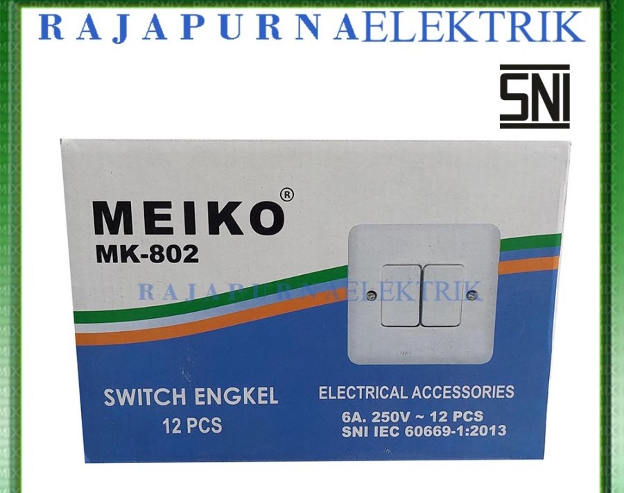 Saklar Seri IB Inbow Double Switch MEIKO SNI