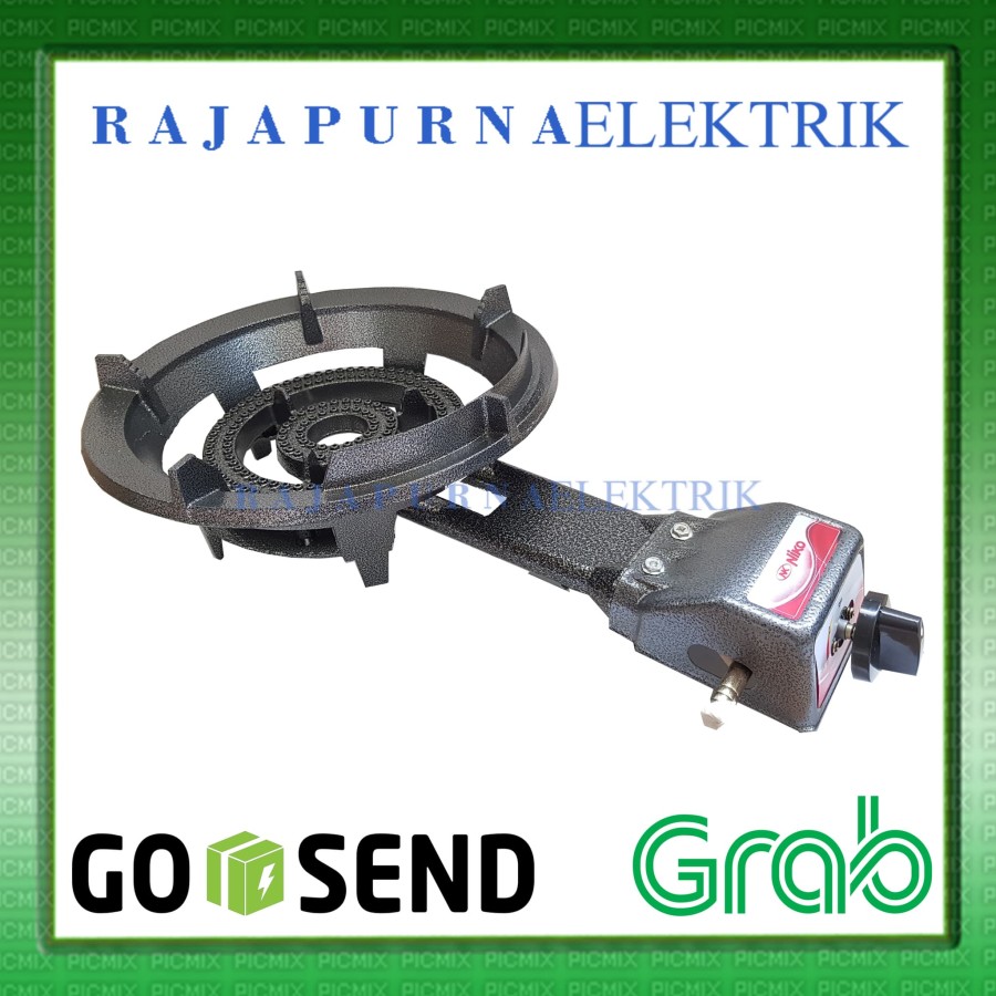 KOMPOR MAWAR LOW PRESSURE NIKO 1 tungku SNI 100% NEW!!