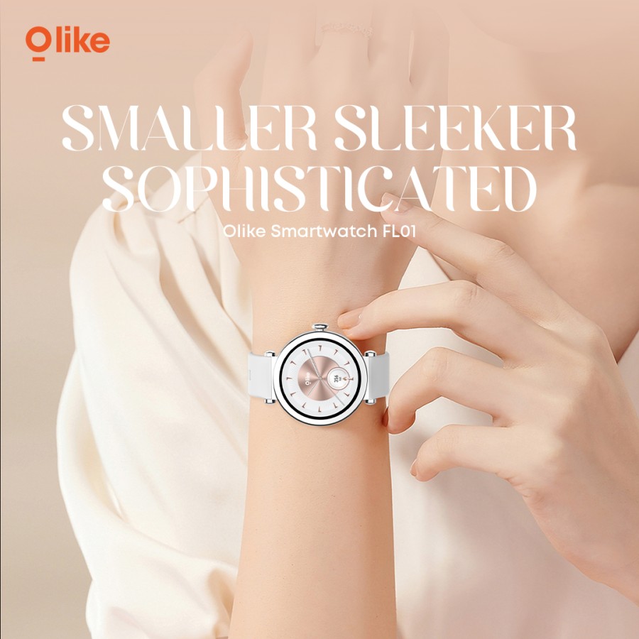 OLIKE Smartwatch FL01 HD Display Touchscreen Jam tangan Wanita