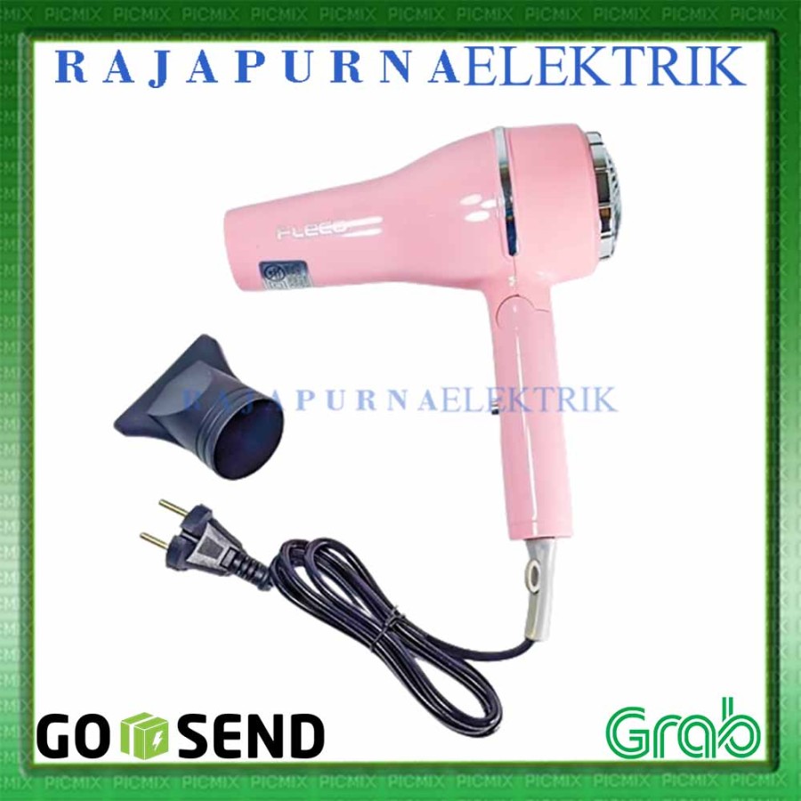 Hair dryer Pengering Rambut Lipat Fleco 222 400W Hairdryer ORIGINAL