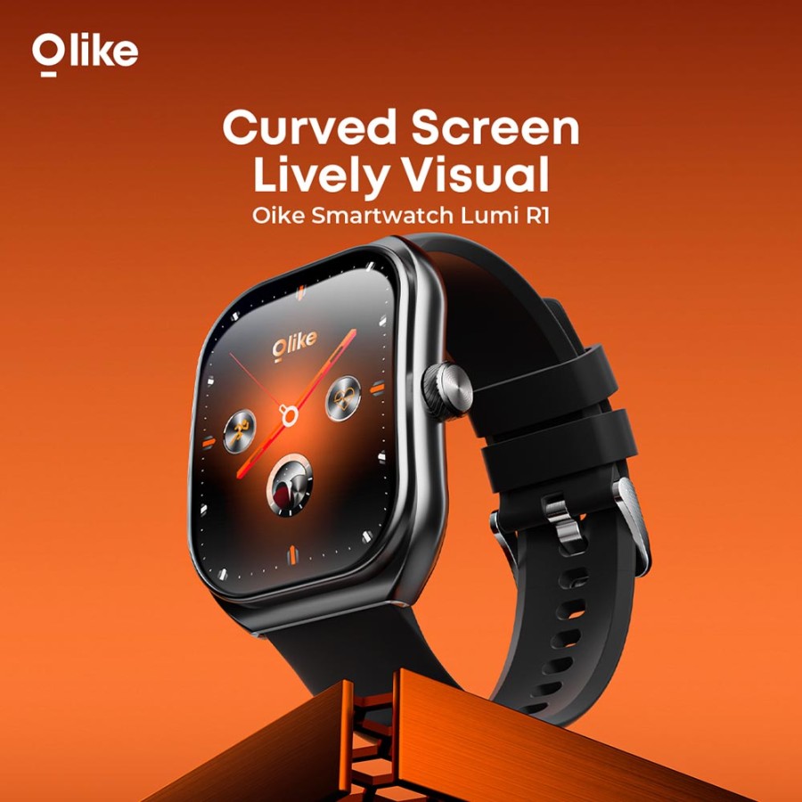 Olike Lumi R1 Smartwatch 2.01" Curved HD Display IP68 Bluetooth Call