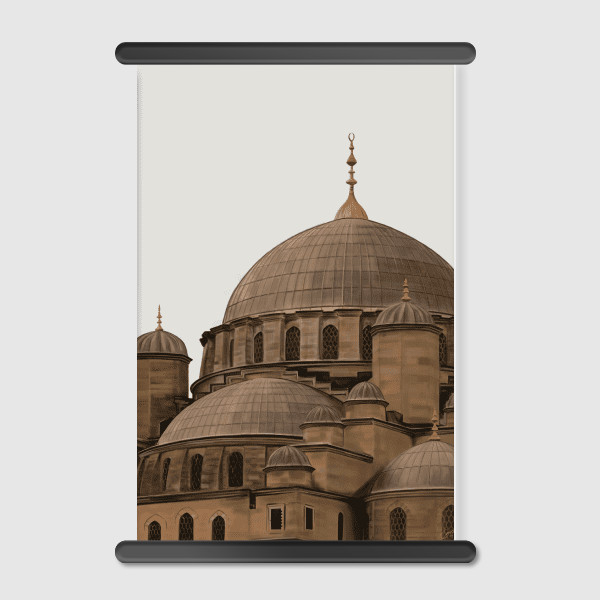 Lukisan Dinding - Canvas - Sultan Ahmed Mosque by Jaccalartstories