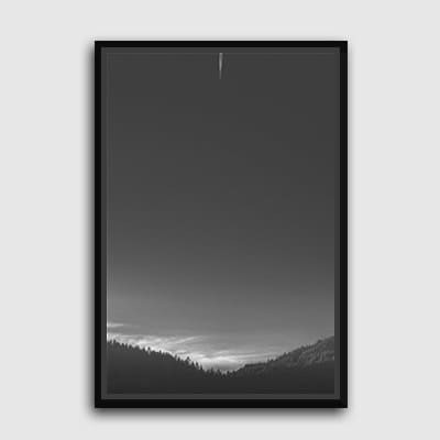 Lukisan Dinding - Canvas - Just Missed The Flight by Nur Mut