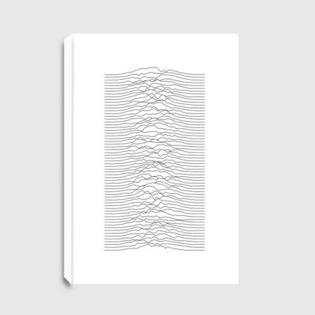 Lukisan Dinding -Mono Waveform-Spanram 40x60