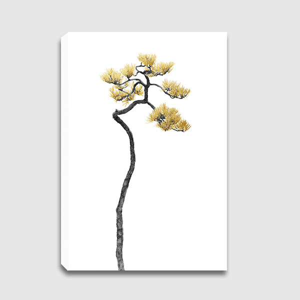 Lukisan Dinding - Canvas - Bonsai Tree 05 by Amini54 