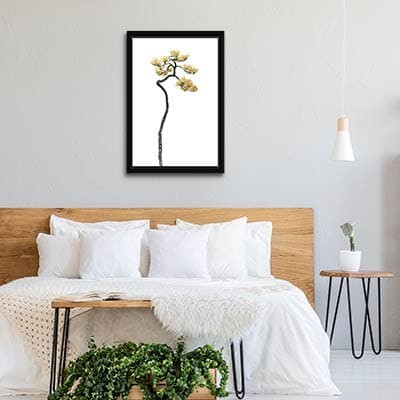 Lukisan Dinding - Canvas - Bonsai Tree 05 by Amini54 
