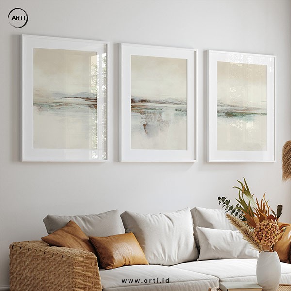 Lukisan Dinding set -Settle Day- Matte - 40x60