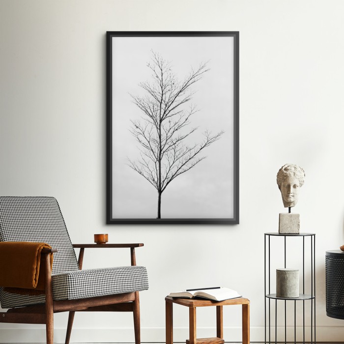Lukisan Dinding -Survive-Frame Hitam 40x60