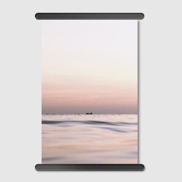 Lukisan Dinding - Canvas - Sailing in Pastel - by Quiuque