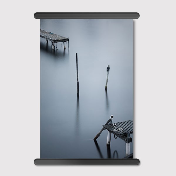 Lukisan Dinding - Canvas - No Boats by Andreas Lundskog