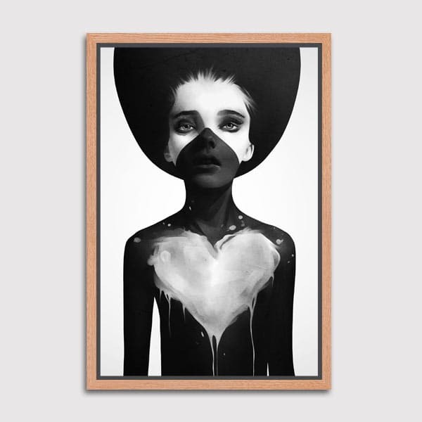 Lukisan Dinding - Canvas - Hold On - by Ruben Ireland