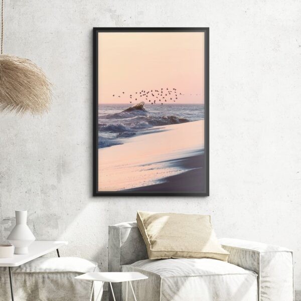 Lukisan Dinding THI 2- Canvas-Frame Hitam 40x60