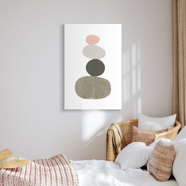 Lukisan Dinding Pebbles N1- Canvas Print - Spanram 50x75