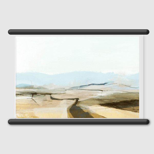 Lukisan Dinding - Canvas - Country View by Dan Hobday