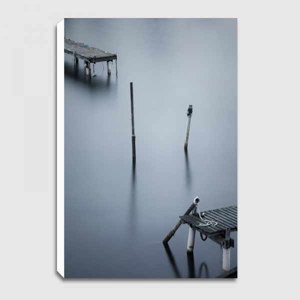 Lukisan Dinding - Canvas - No Boats by Andreas Lundskog