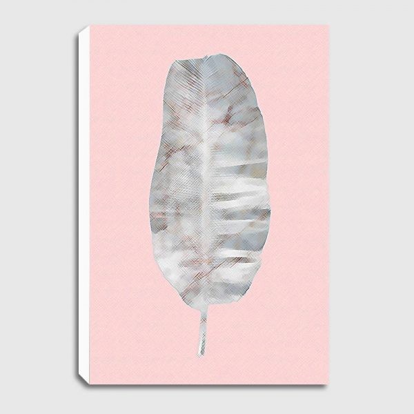Lukisan Dinding - Canvas - Banana Leaves by Amini54