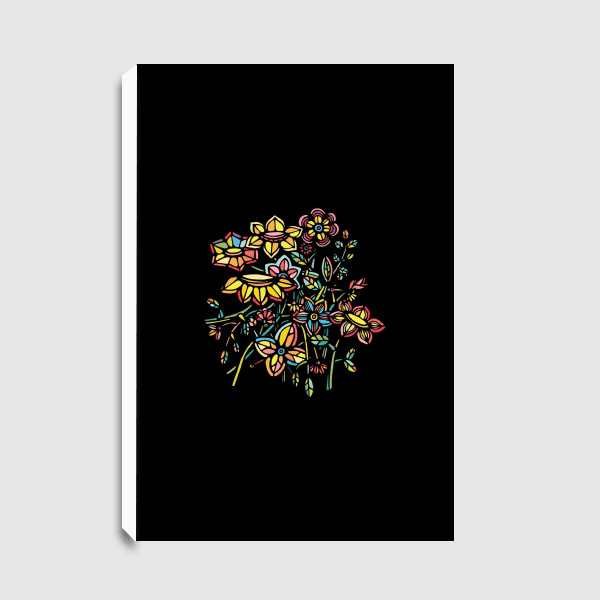 Lukisan Dinding -Canvas-Bouquet -Spanram 40x60