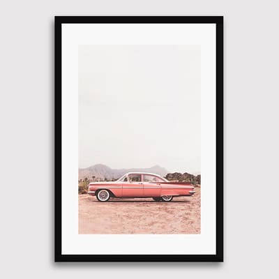 Lukisan Dinding -In The Desert II -Frame Hitam 20x30