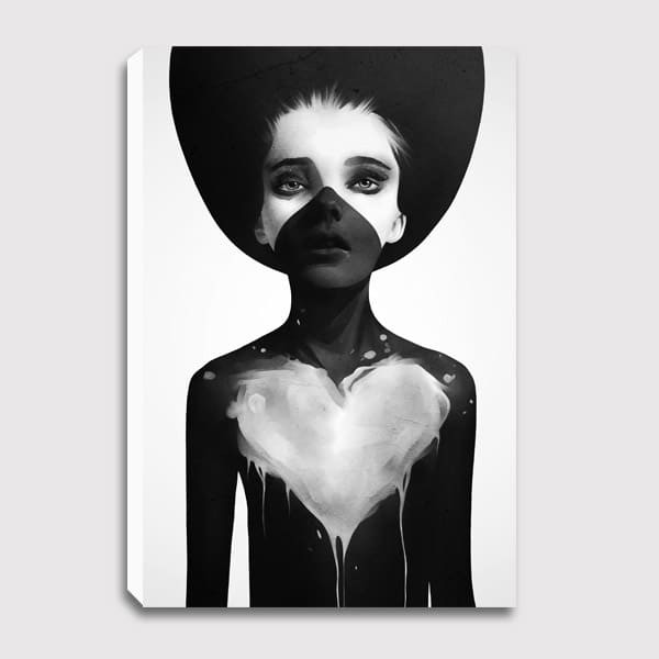 Lukisan Dinding - Canvas - Hold On - by Ruben Ireland