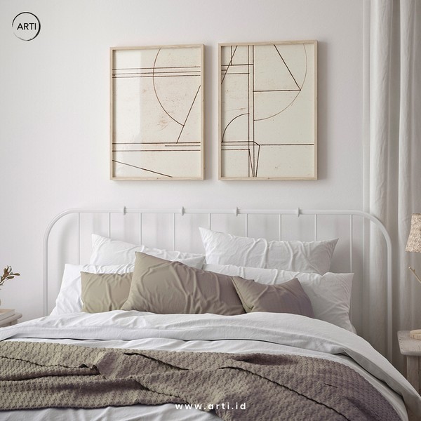 Lukisan Dinding set -Minmod Day- 40x60