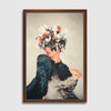 Lukisan Dinding - Canvas - Kumiko by Frank Moth