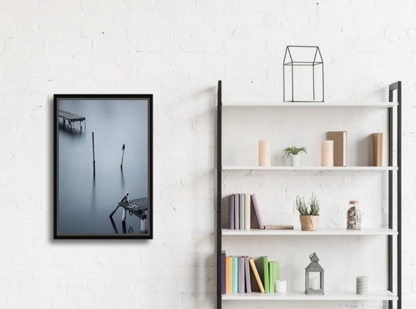 Lukisan Dinding - Canvas - No Boats by Andreas Lundskog