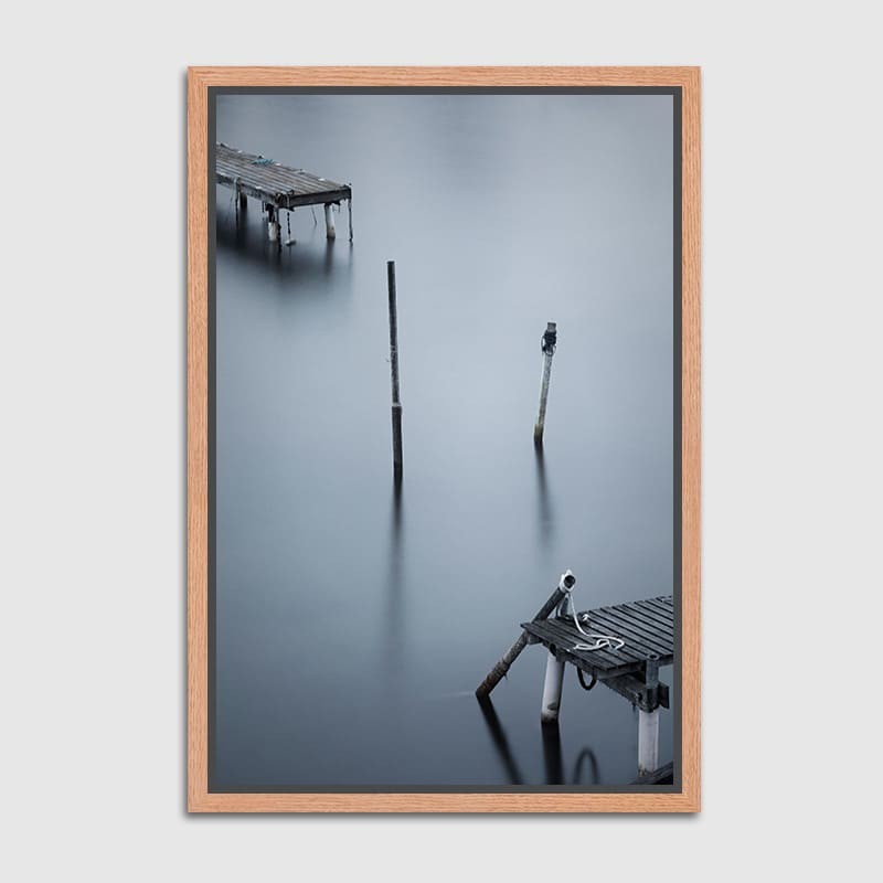 Lukisan Dinding - Canvas - No Boats by Andreas Lundskog