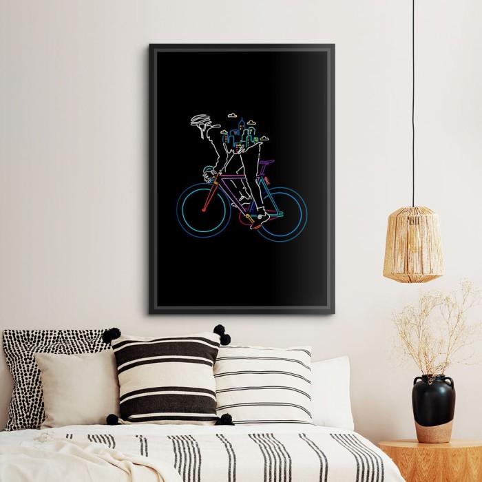 Lukisan Dinding -Canvas-Freedom in the City -Spanram 40x60