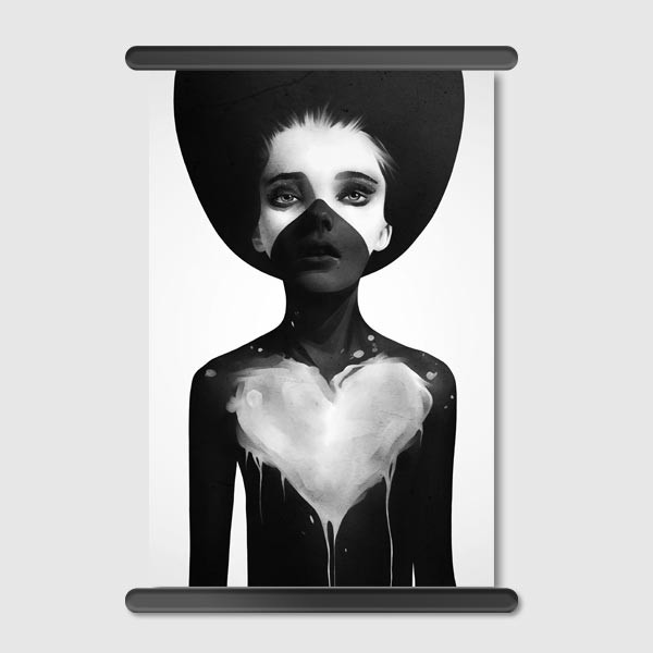 Lukisan Dinding - Canvas - Hold On - by Ruben Ireland