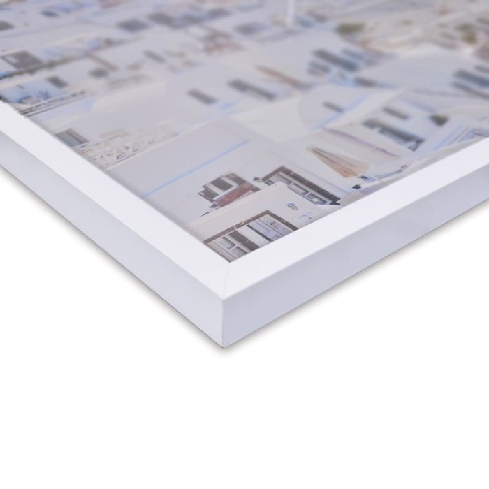 Lukisan Dinding -South Of Spain Kolla 1- Matte -Frame Putih 20x30