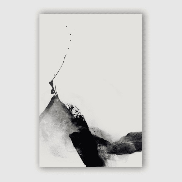 Lukisan Dinding - Art Print - No Presistence by Artur Chen