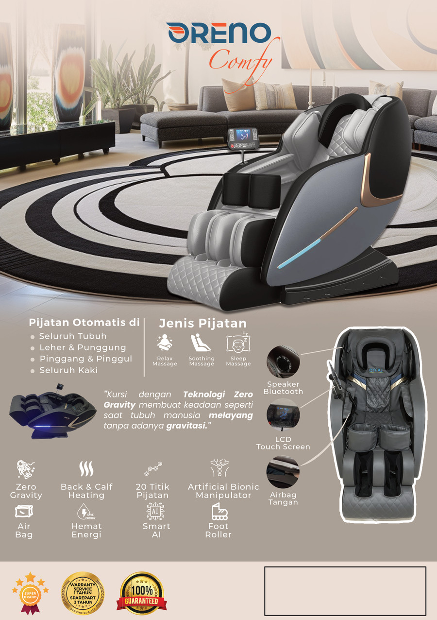Kursi Pijat Oreno Comfy Massage Chair