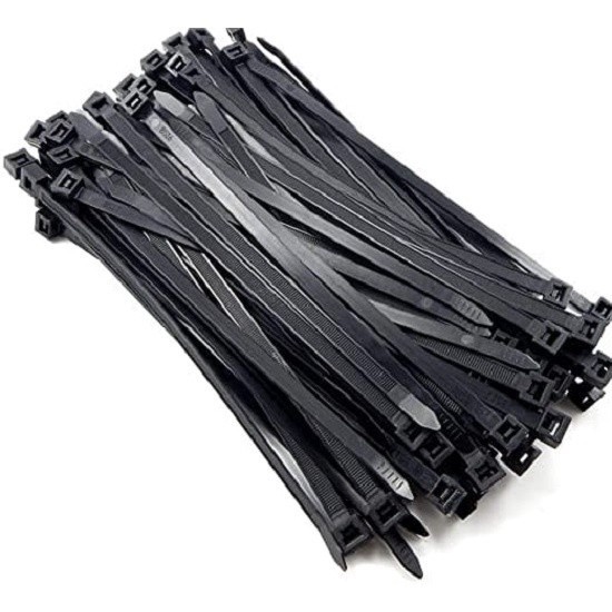 Kabel Ties 2,5mm Cable Ties 10cm, Hitam - MEVAL