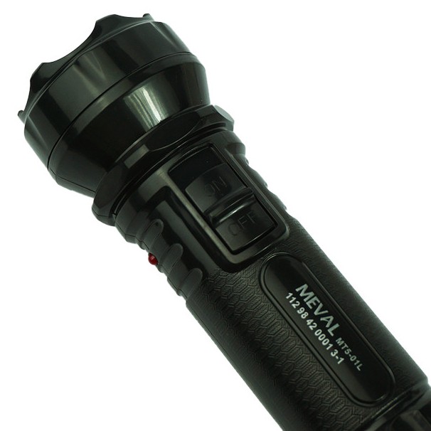 MEVAL Senter Flashlight 0.5W LED Torch Lead Acid 500mAh MT5-01L