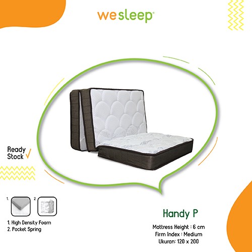 Kasur Busa Lipat Wesleep by airland Handy P Uk 120x200