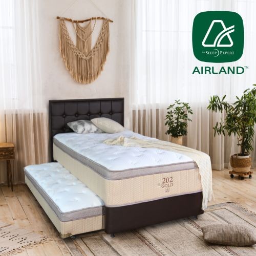 Airland Set Spring Bed 202 Lite (Two In One) Gold