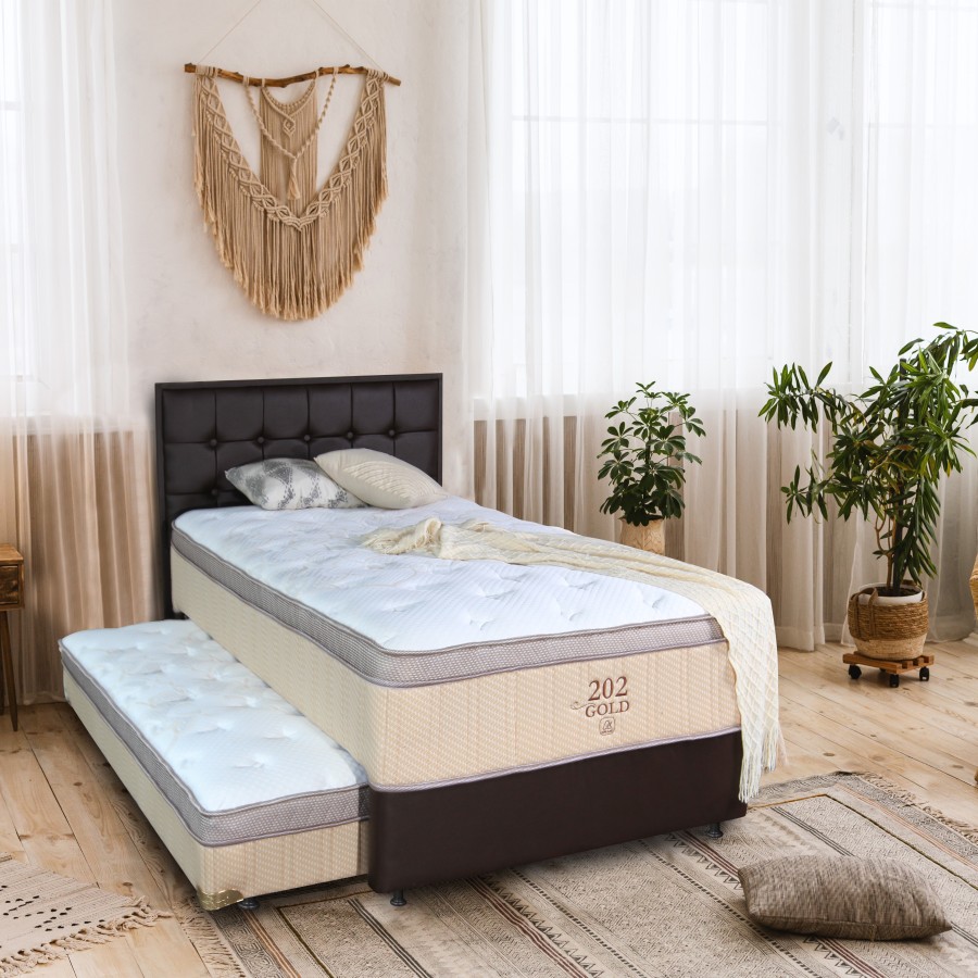 Airland Set Spring Bed 202 Lite (Two In One) Gold
